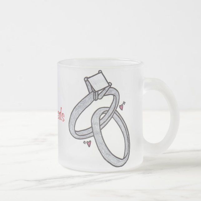 Tasse Givré Nouveaux mariés (Droit)