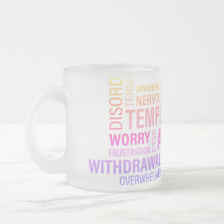 Tasse Givré Nuage de mots chroniques..