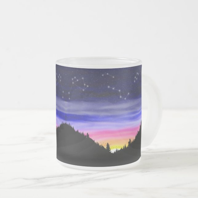 Tasse Givré Nuit Diamond (Devant droit)