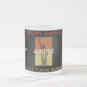 TASSE GIVRÉ OCCUPER L'AMÉRIQUE CONTINUE DE BRÛLER LA FLAMME !
