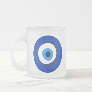 Tasse Givré oeil diabolique ancien symbole antiquité talisman