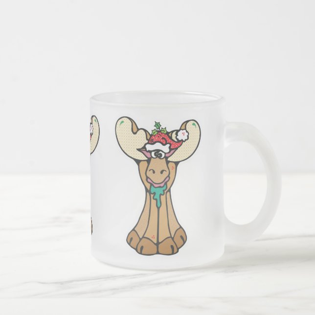 Tasse Givré oie de noël (Droit)