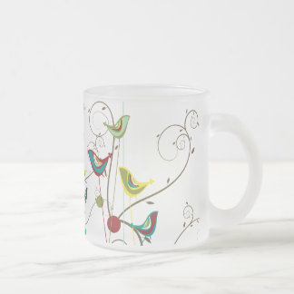 Tasse Givré Oiseaux d'été lunettes de soleil Vignes de nature