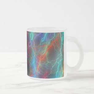 Tasse Givré Orage de foudre arc-en-ciel coloré