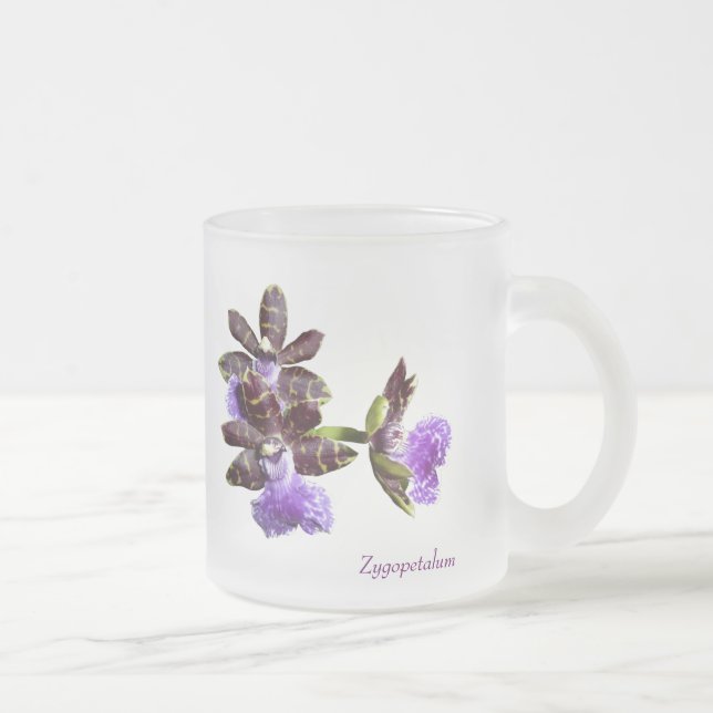 Tasse Givré Orchidée Zygopetalum (Droit)