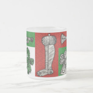 Tasse Givré Ornements vintages