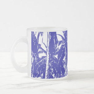 Tasse Givré Palmiers à la conception pointue