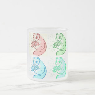 Tasse Givré Panda Bear Pop Art