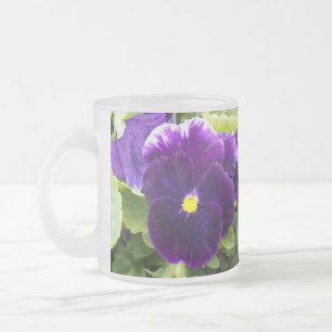 Tasse Givré Pansy violet profond,