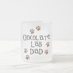 Tasse Givré Papa de laboratoire de chocolat