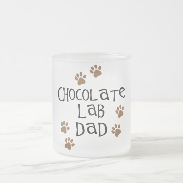 Tasse Givré Papa de laboratoire de chocolat (Centre)