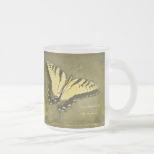 Tasse Givré Papillon à queue de tigre - Papilio glaucus