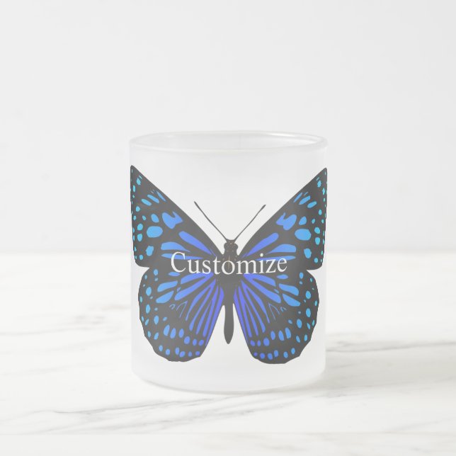 Tasse Givré Papillon bleu Thunder_Cove (Centre)