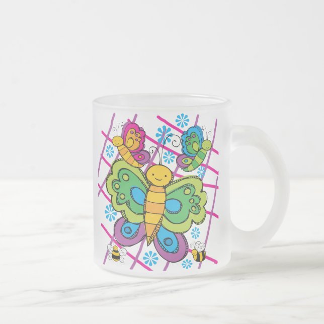 Tasse Givré Papillons (Droit)