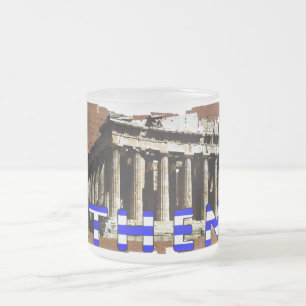 Tasse Givré Parthenon Athènes Grèce
