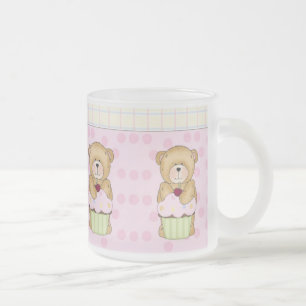 Tasse Givré Partie de petit gâteau d'ours de nounours