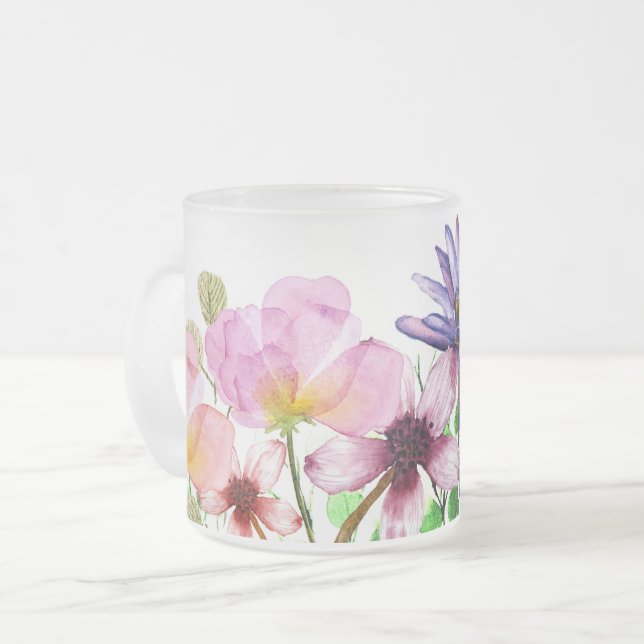 Tasse Givré Pastel Garden Blooms (Devant gauche)