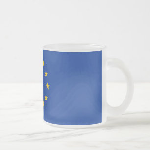 Tasse Givré pavillon de l'Union européenne