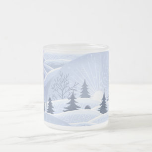 Tasse Givré Paysage hivernal