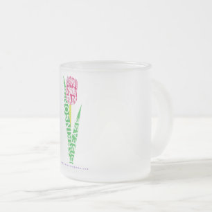 Tasse Givré PD Wordy Tulip