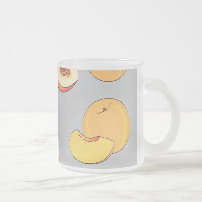 Tasse Givré Peach Pattern 6 (Droit)