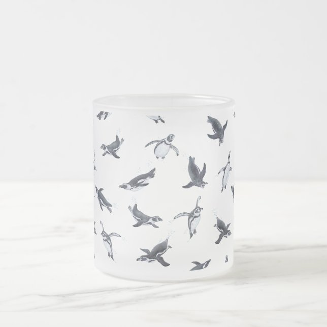 Tasse Givré Penguin Flight Squad | Ocean Art Design (Centre)