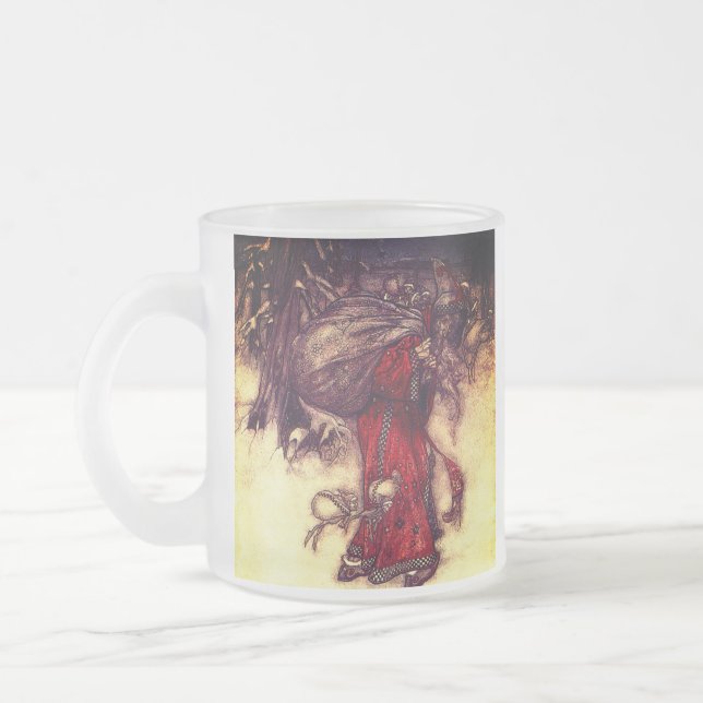 Tasse Givré Père Noël Arthur Rackham  (Gauche)