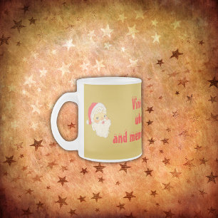 Tasse Givré Père Noël vintage : où magie et souvenirs se mêlen