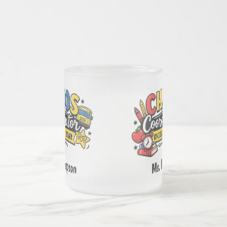 Tasse Givré Personalized Chaos  Coordinator Teacher 
