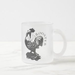 Tasse Givré Personnalité Coq chinois Zodiac Anniversaire FG Mu
