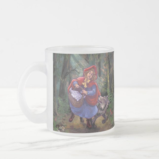 Tasse Givré Petit Chaperon Rouge (Gauche)