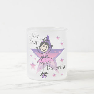 Tasse Givré Petite Ballerine aux Cheveux Noirs