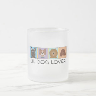 Tasse Givré Petits T-shirts et cadeaux d'amoureux des chiens