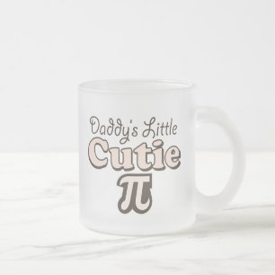 Tasse Givré Peu de verre givré de Cutie pi du papa