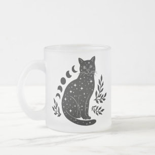 Tasse Givré Phases Star Cat & Moon