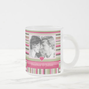 Tasse Givré Photo romantique personnalisée