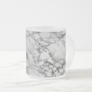 Tasse Givré Pierre Marbre blanc branchée