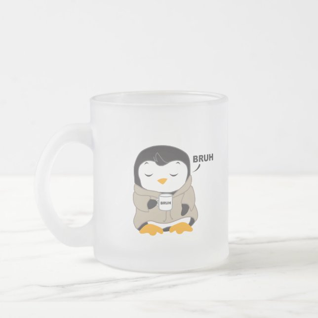 Tasse Givré Pingouin Bruh - Tipsy (Gauche)