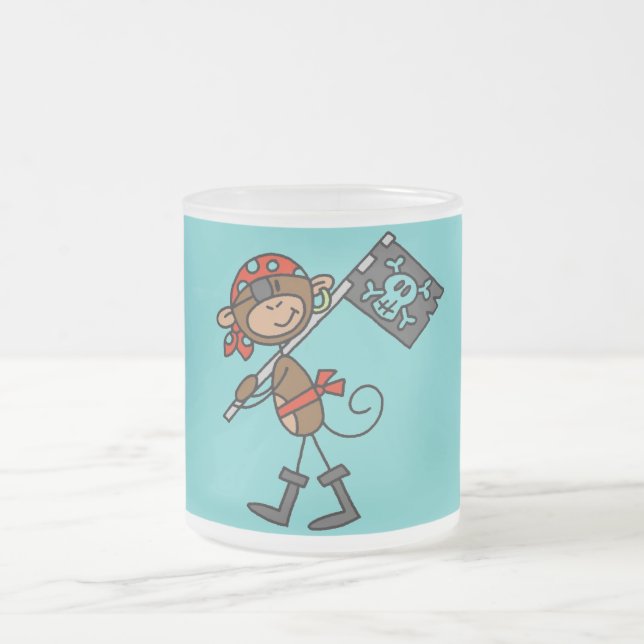 Tasse Givré Pirate de singe avec des T-shirts et des cadeaux (Centre)