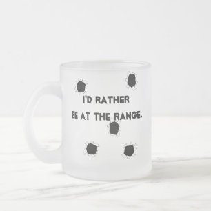 Tasse Givré Plage de tir cible de pistolet