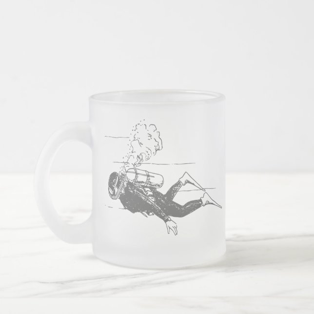 Tasse Givré Plongeur (Gauche)