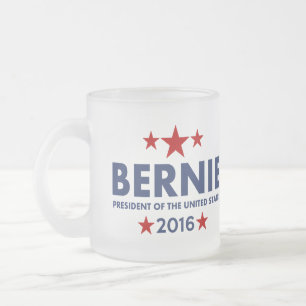 Tasse Givré Ponceuses de Bernie pour le président 2016