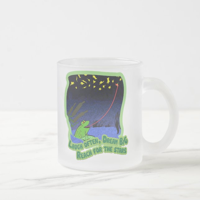 Tasse Givré portée des étoiles (Droit)