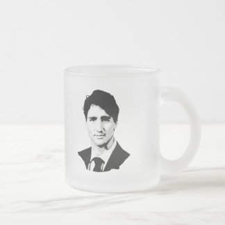 Tasse Givré Portrait de Justin Trudeau