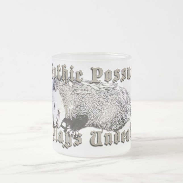 Tasse Givré Possum gothique Joue Undead (Centre)