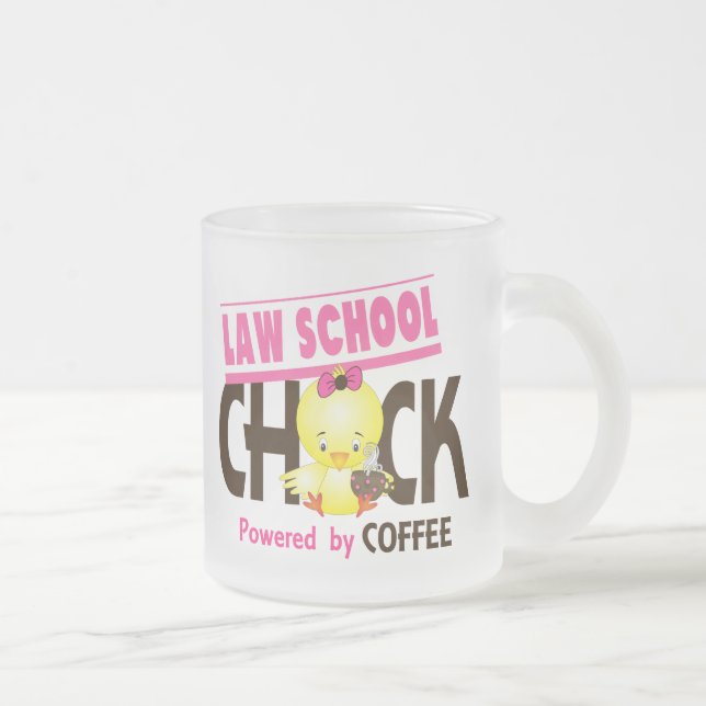 Tasse Givré Poussin 4 d'école de droit (Droit)