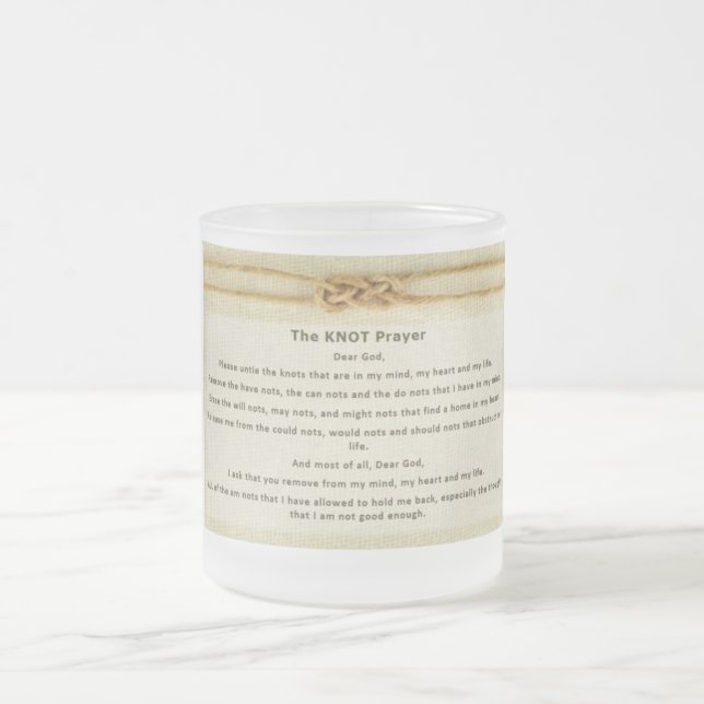 Tasse Givré Prière de noeud (Centre)