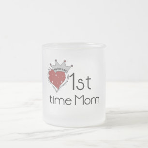 Tasse Givré Princess Heart 1st Time Maman Tshirts et cadeaux