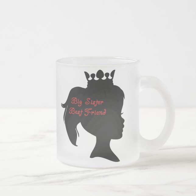 Tasse Givré Princesse Big Soeur Meilleur Ami (Droit)