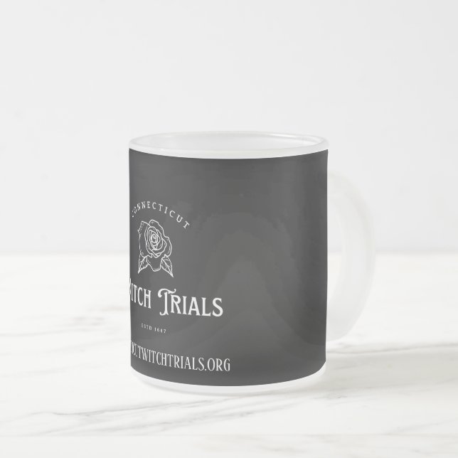 Tasse Givré Procès de sorcières du Connecticut (Devant droit)